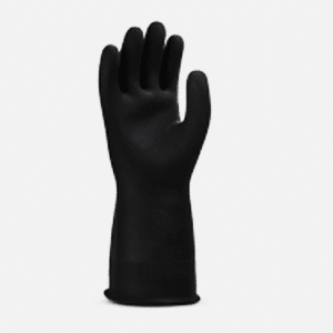 GUANTES DE JEBE CALIBRE 35 (NEGRO)