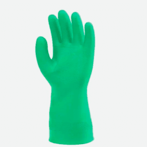 GUANTES DE JEBE CALIBRE 35 (VERDE)