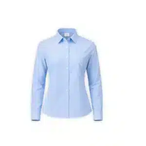 Blusa oxford celeste nacional
