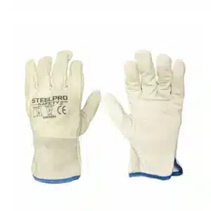 Guante driver blanco Steelpro