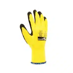 Guante Hilo amarillo palma latex Spro