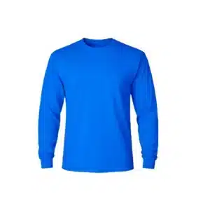 Polo maga larga 20 al 1 Jersey azulino