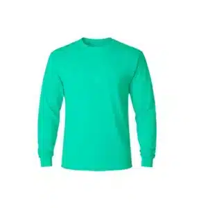 Polo maga larga 20 al 1 Jersey verde jade