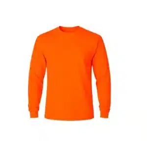 Polo manga larga 30 al 1 naranja