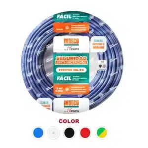 Cable Freetox NH-90 Indeco 1.5 mm² 450/750V (Rollo 100m)